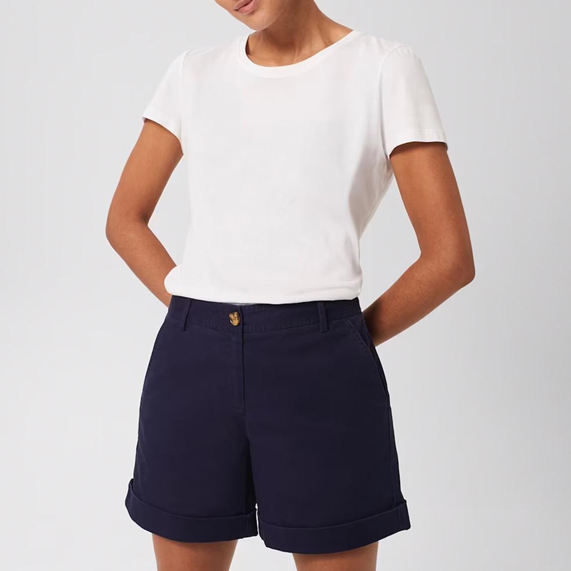 Navy Chessie Chino Shorts main product photo