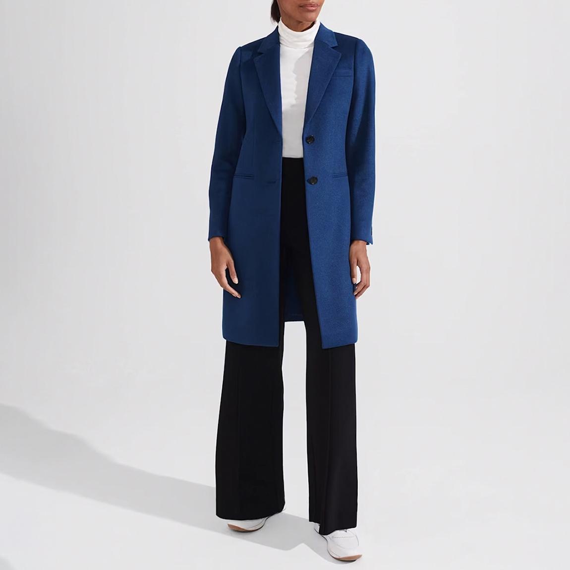 Blue Tilda Wool Coat main product photo