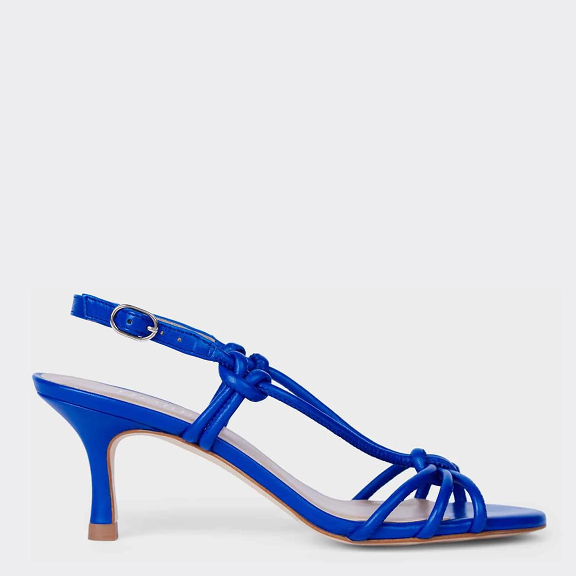 Blue Billie Leather Kitten Heels main product photo