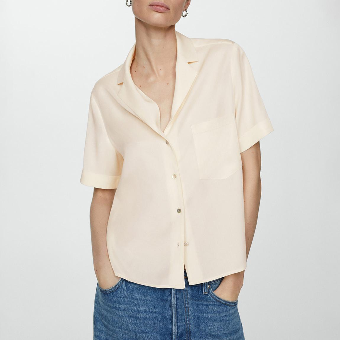 Apricot Button Through Shirt main product photo