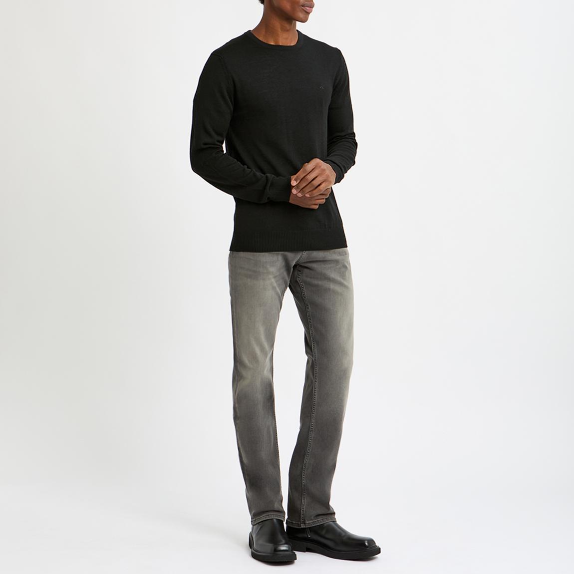 Black Merino Blend Sweatshirt main product photo