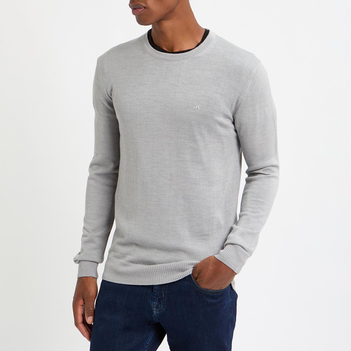 Grey Merino Blend Sweatshirt main product photo