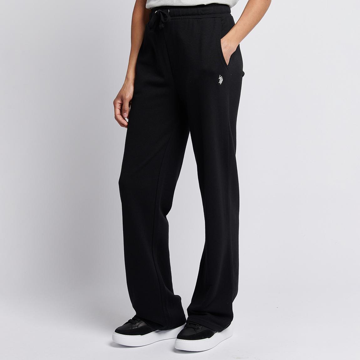 Black Wide Leg Joggers main product photo