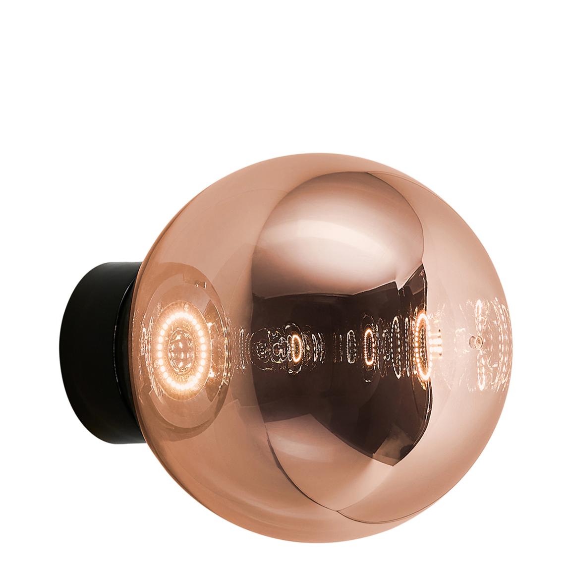 Globe Shade 25cm/10in, Copper Surface main product photo
