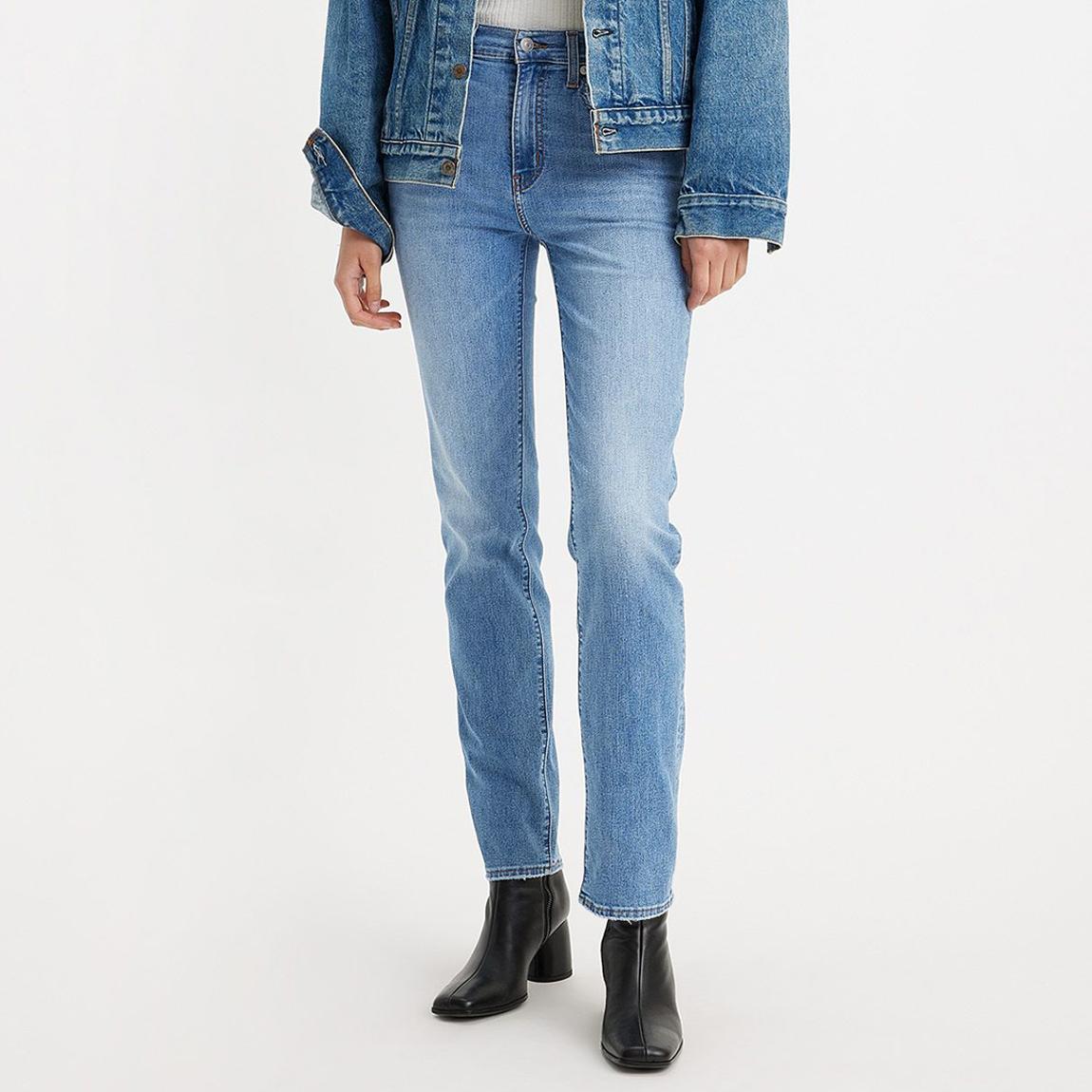 Light Blue 734™ Straight Stretch Jeans main product photo