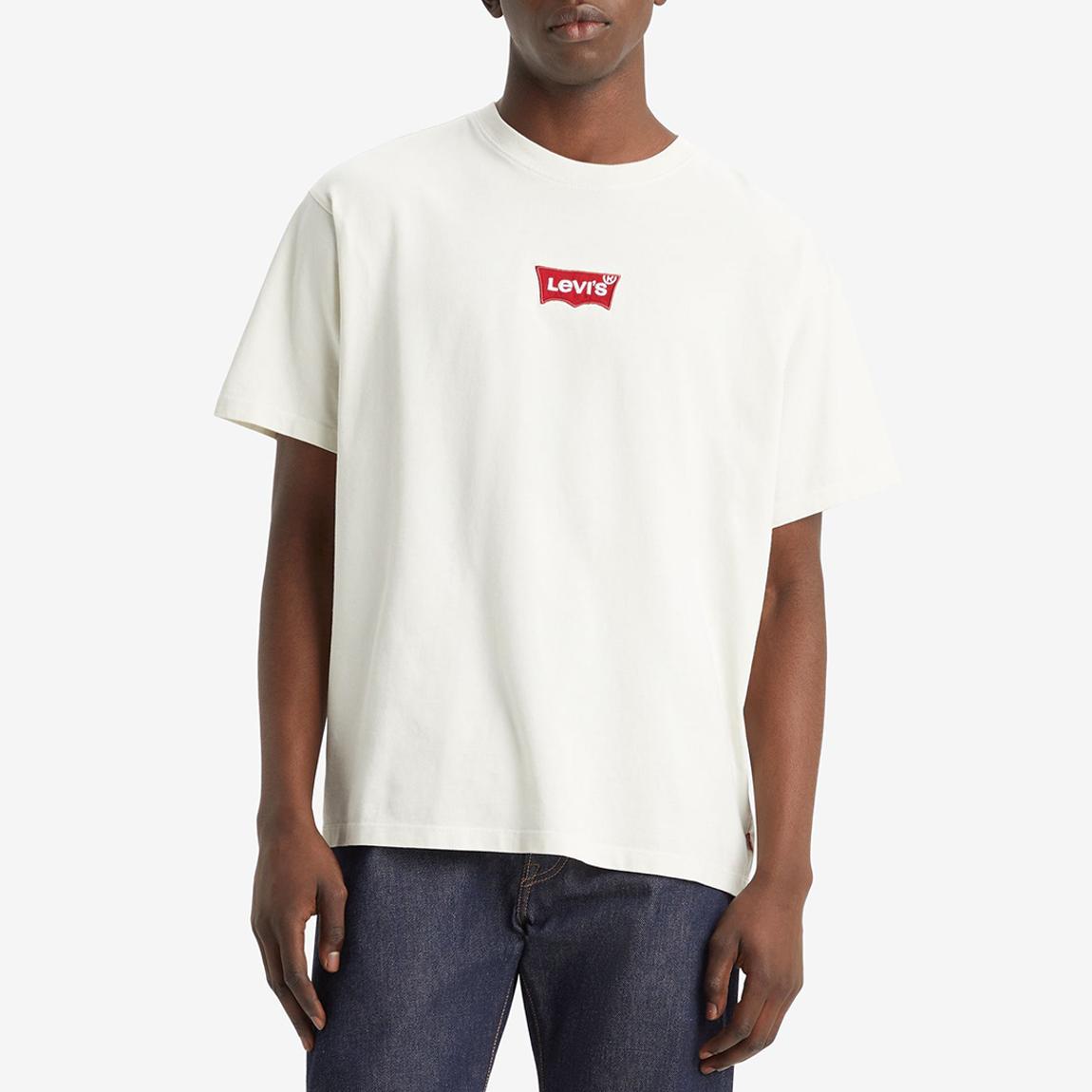 White Graphic Logo Cotton T-Shirt main product photo