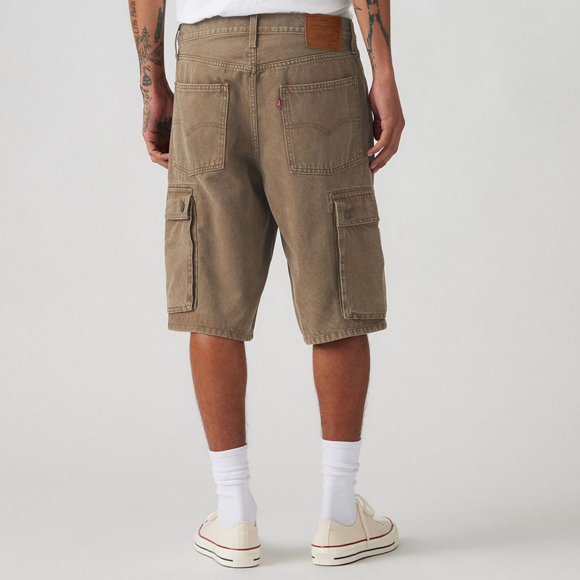 Levi's Brown 478™ Baggy Cargo Shorts - BrandAlley