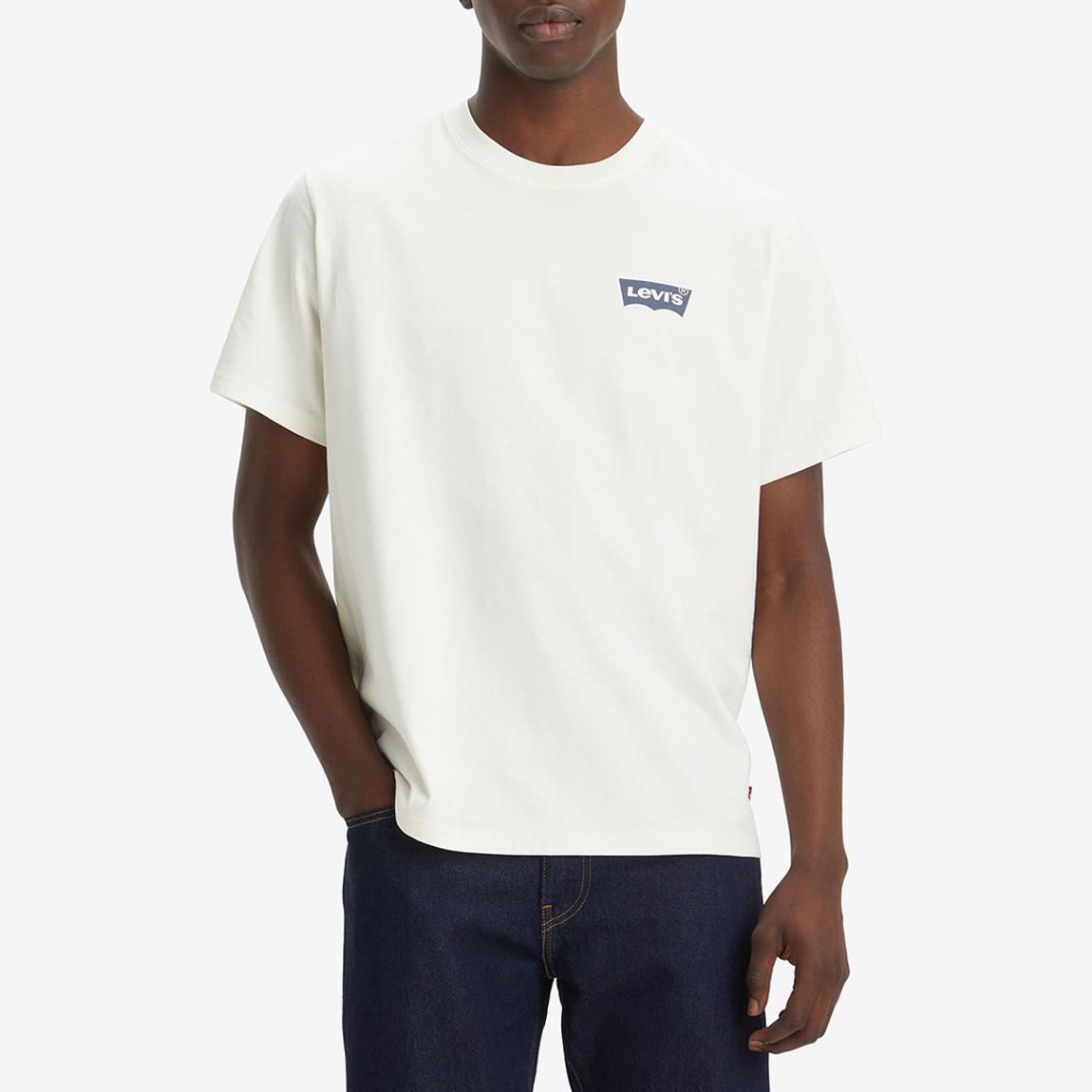Ecru Archival Western Relaxed Cotton T-Shirt main product photo