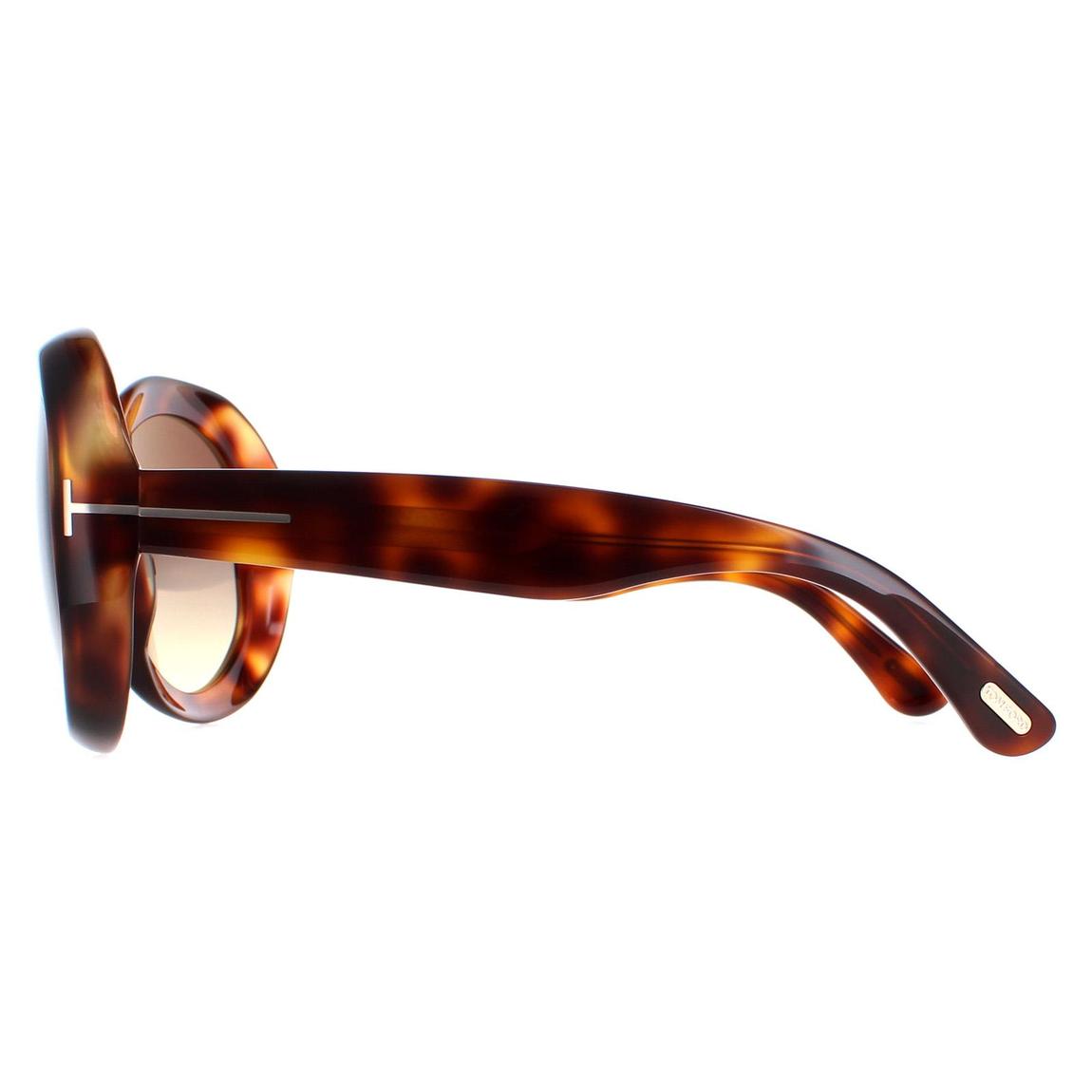 Women's Brown Georgia Tom Ford Sunglasses 62mm main product photo