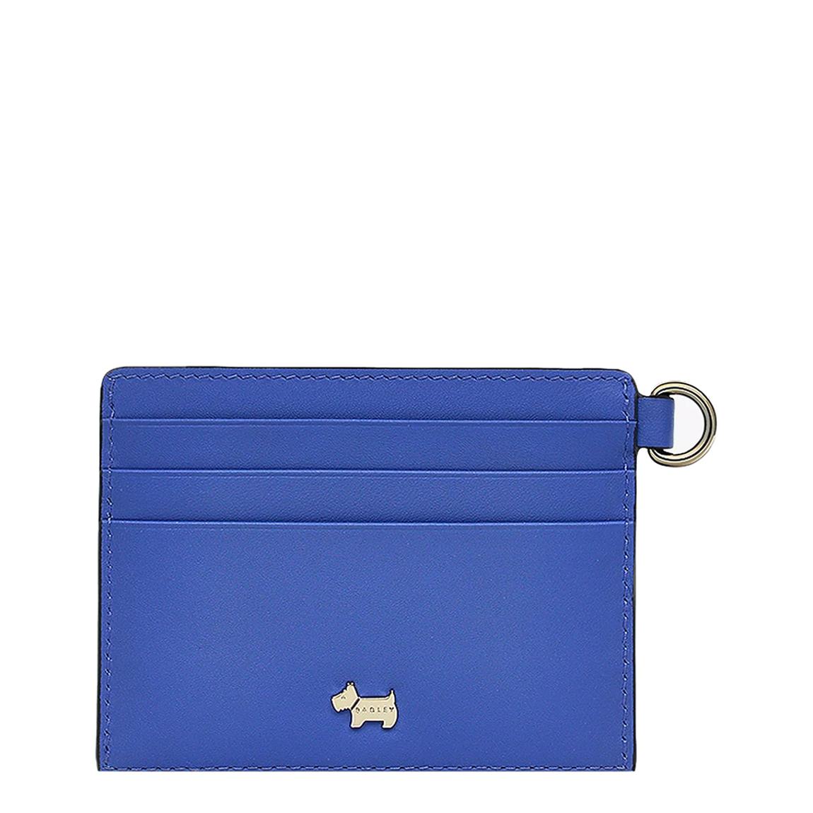 Yves Blue Pockets Small Card Holder main product photo
