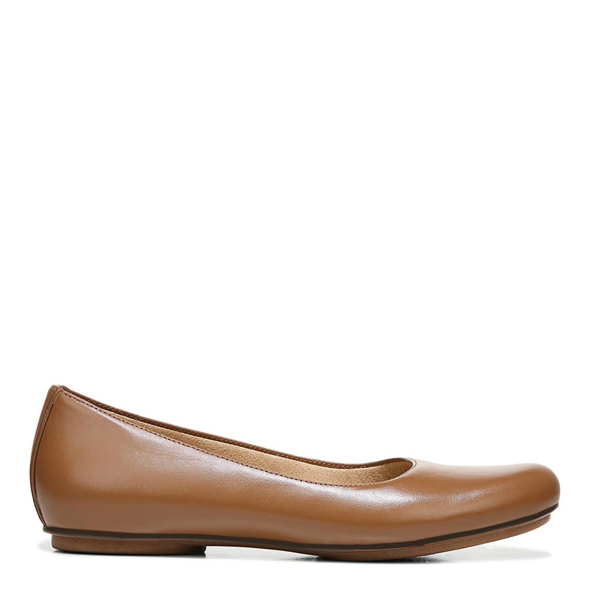 Tan Leather Maxwell Ballet Flat main product photo
