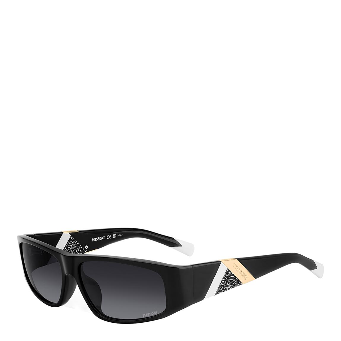 Black Rectangular Sunglasses 58mm main product photo