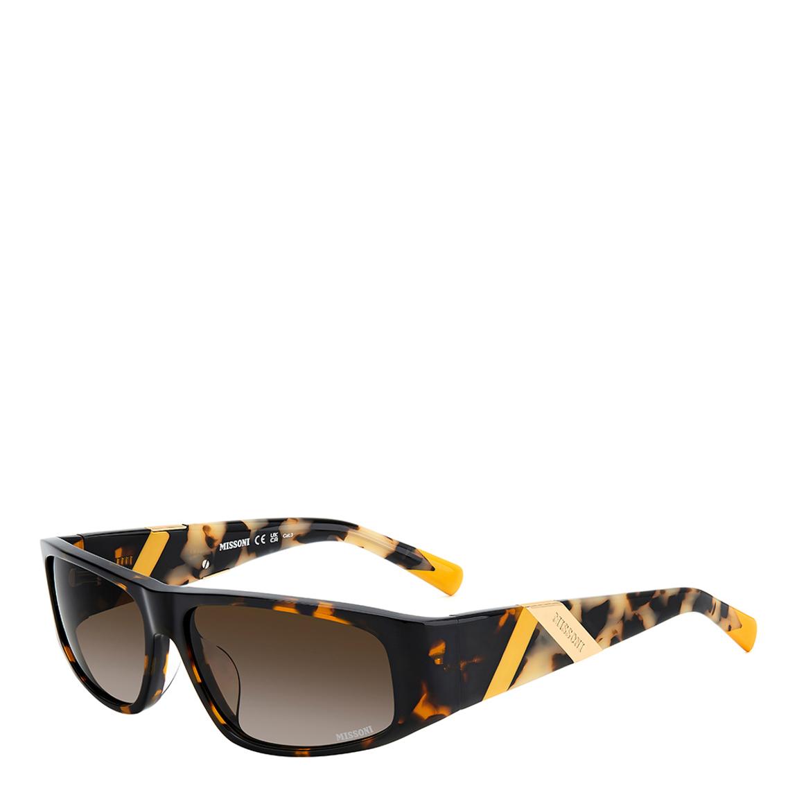 Havana Rectangular Sunglasses 58mm main product photo