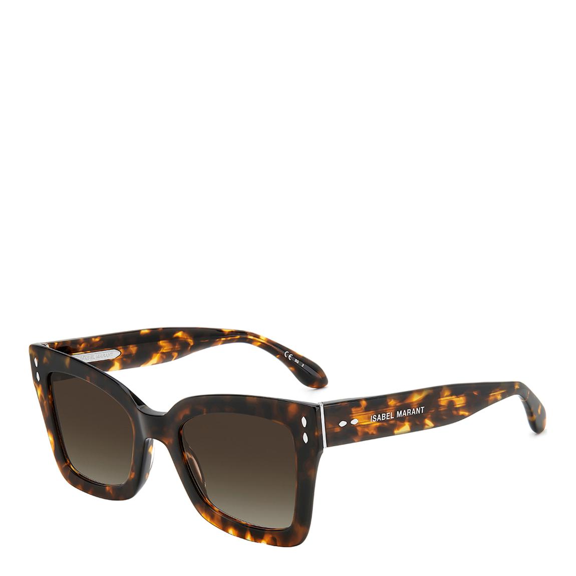 Havana Rectangular Sunglasses 52mm main product photo