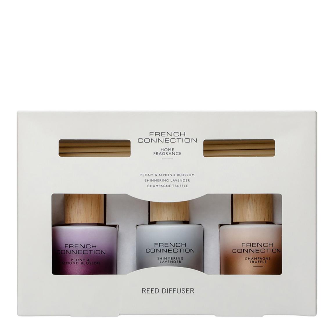 French Connection Ombre range Trio of Reed Diffuser Gift Set 3 X 50ML main product photo