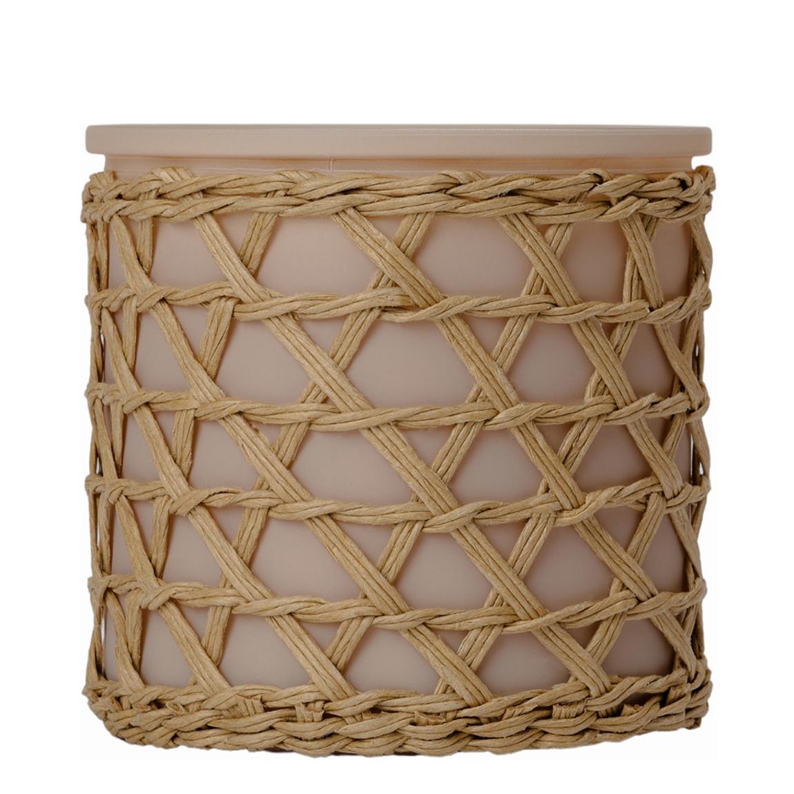 French Connection Woven Detail Stone Bergamot & Jasmine Candle 425G main product photo