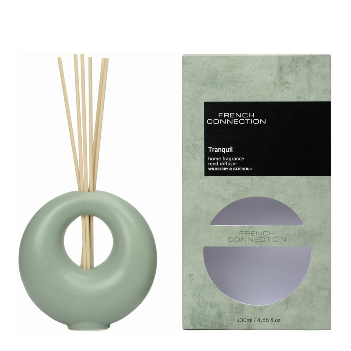 French Connection Stone Range Wildberry & Patchouli Reed Diffuser 130ML main product photo