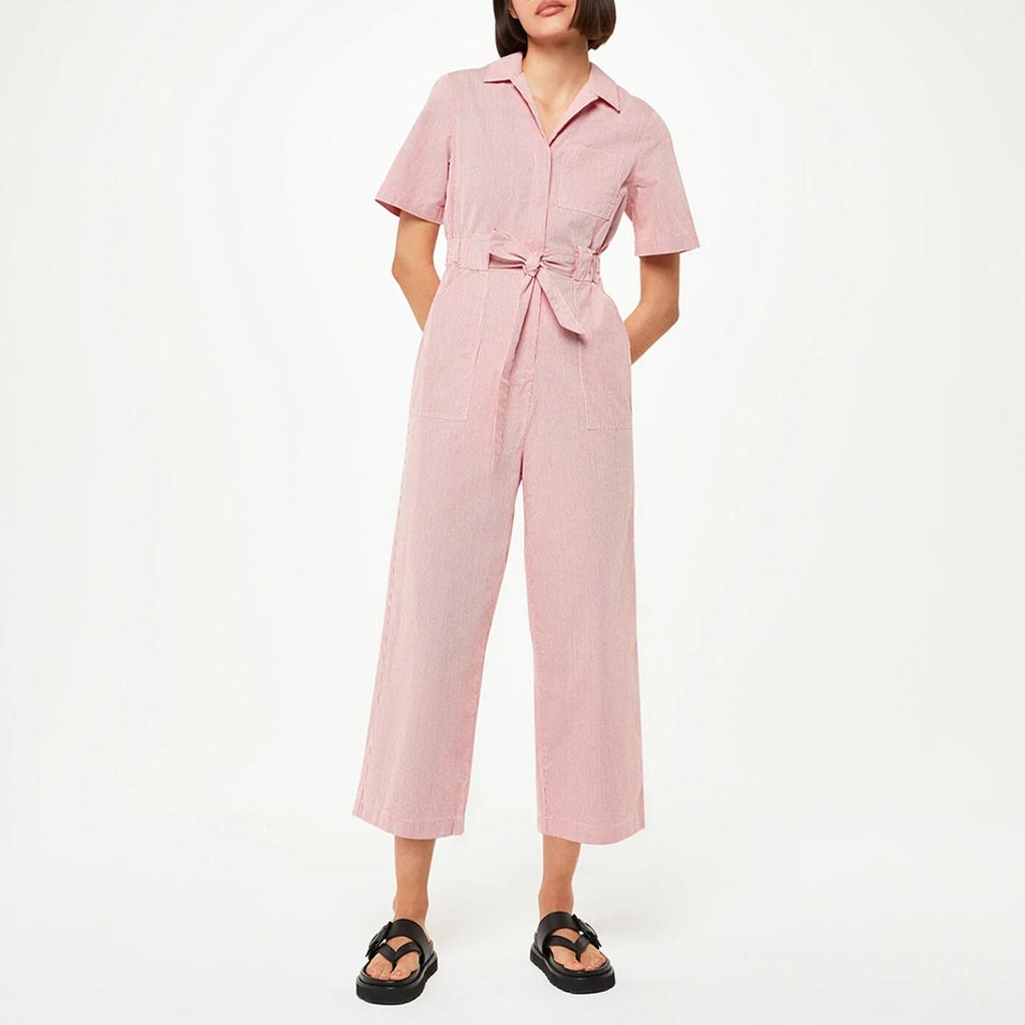 Red Melissa Stripe Boilersuit main product photo