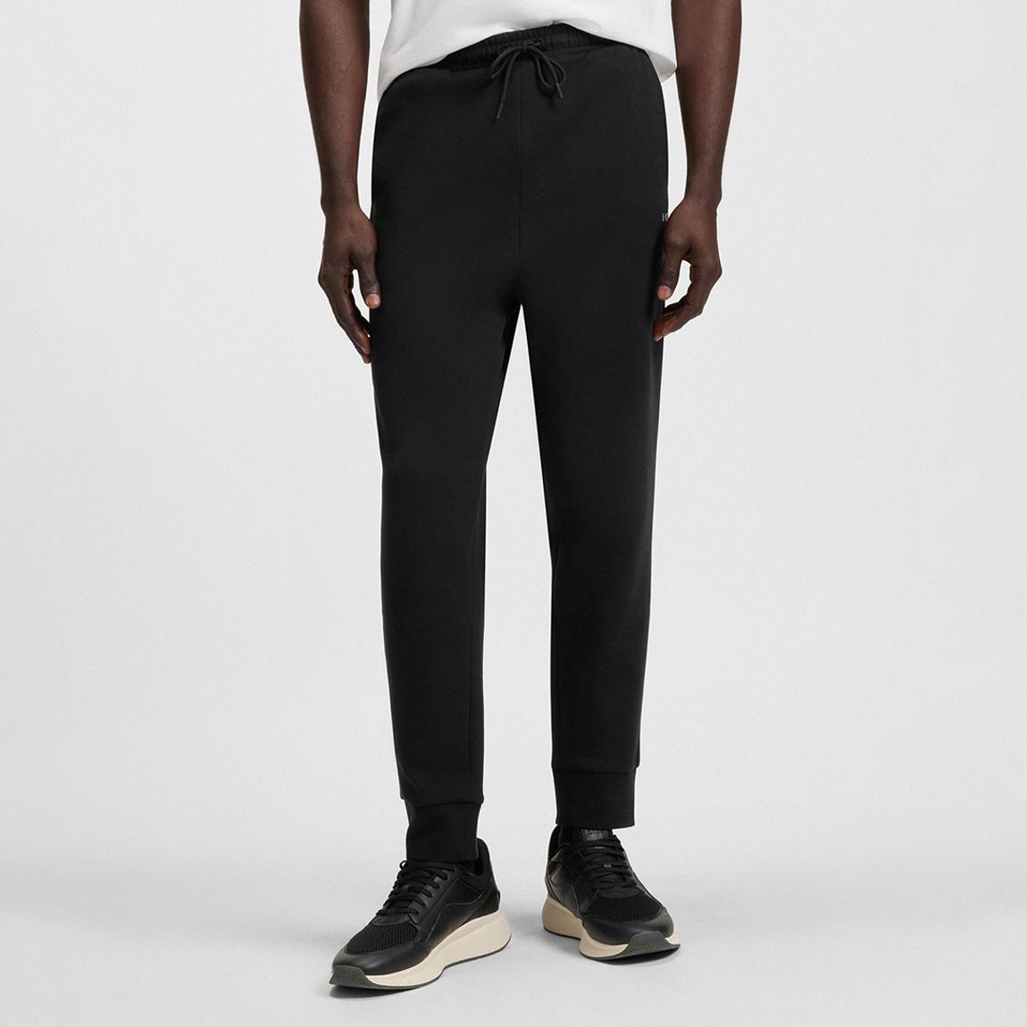 Black Hadiko Cotton Blend Joggers main product photo