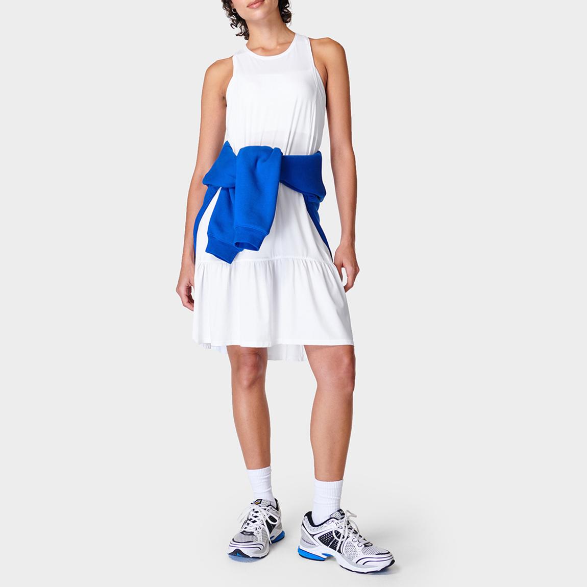 Sweaty Betty Explorer Club Mini Dress - White - BrandAlley