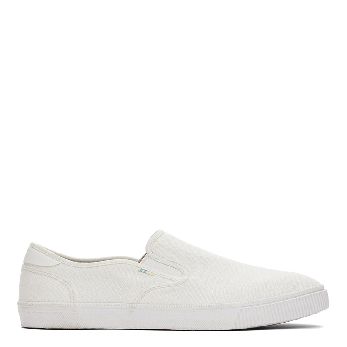 Men's White Canvas Baja Trainers main product photo