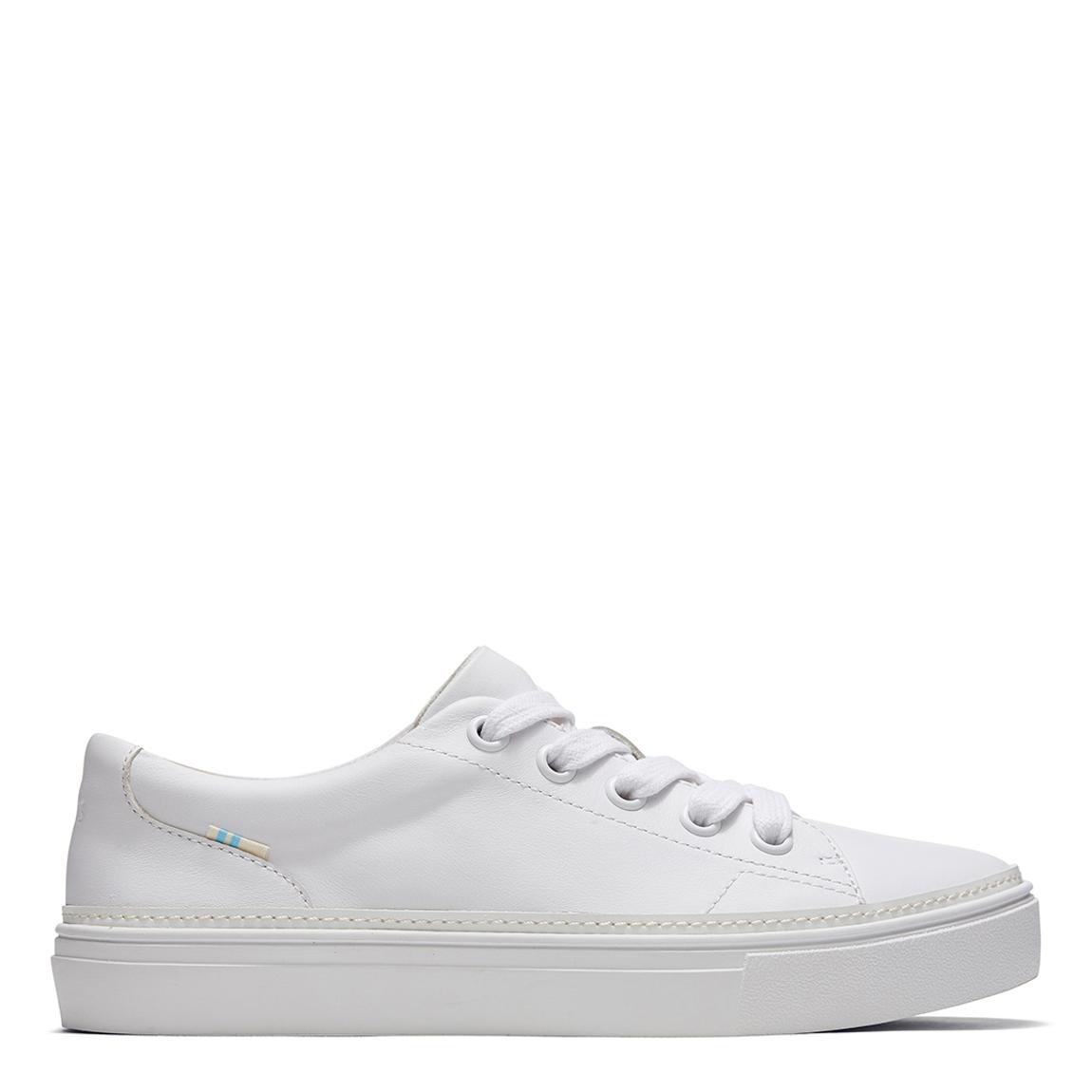 Women's White Leather Alex Trainers main product photo