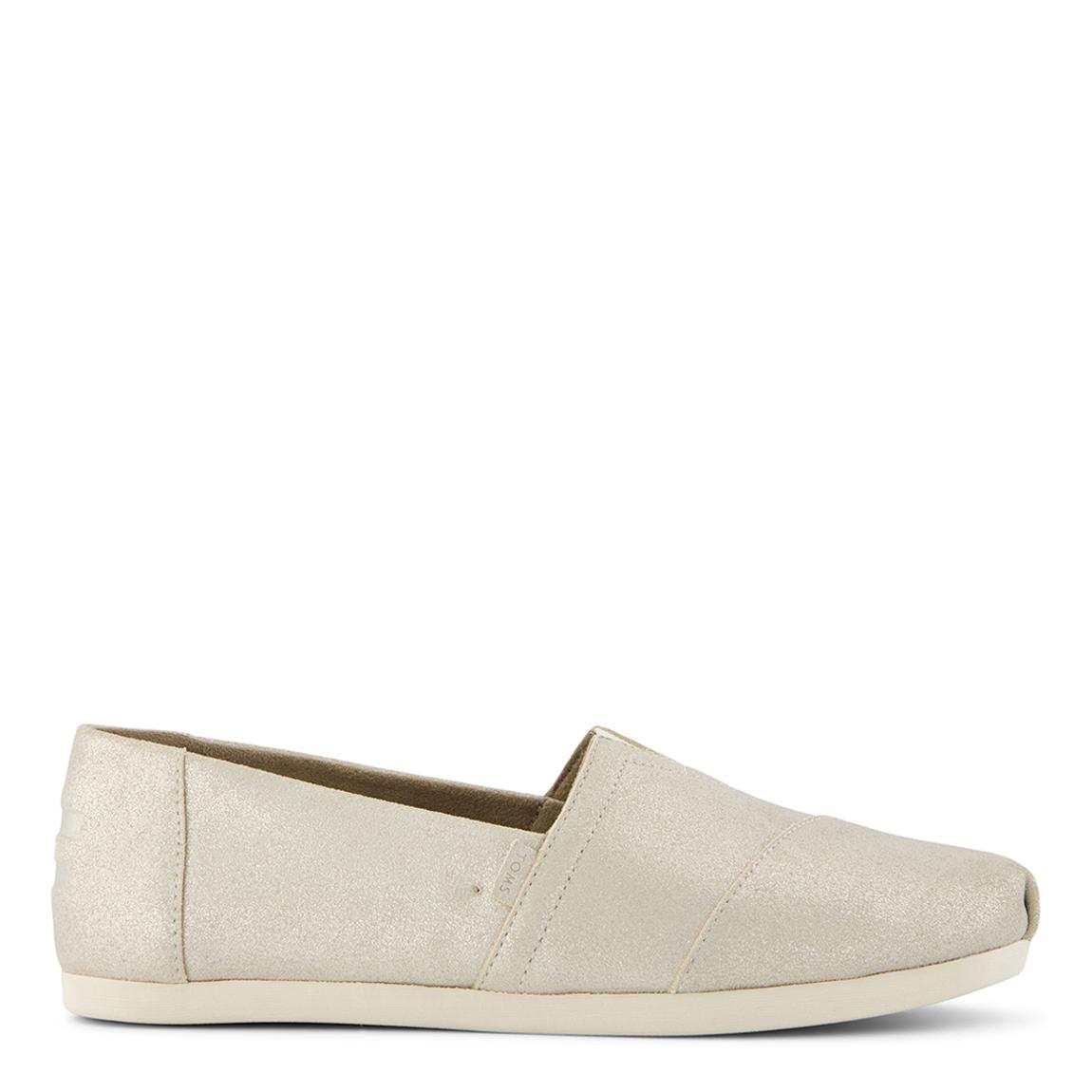 Women's Gold Metallic Suede Alpargata Classic Espadrille main product photo