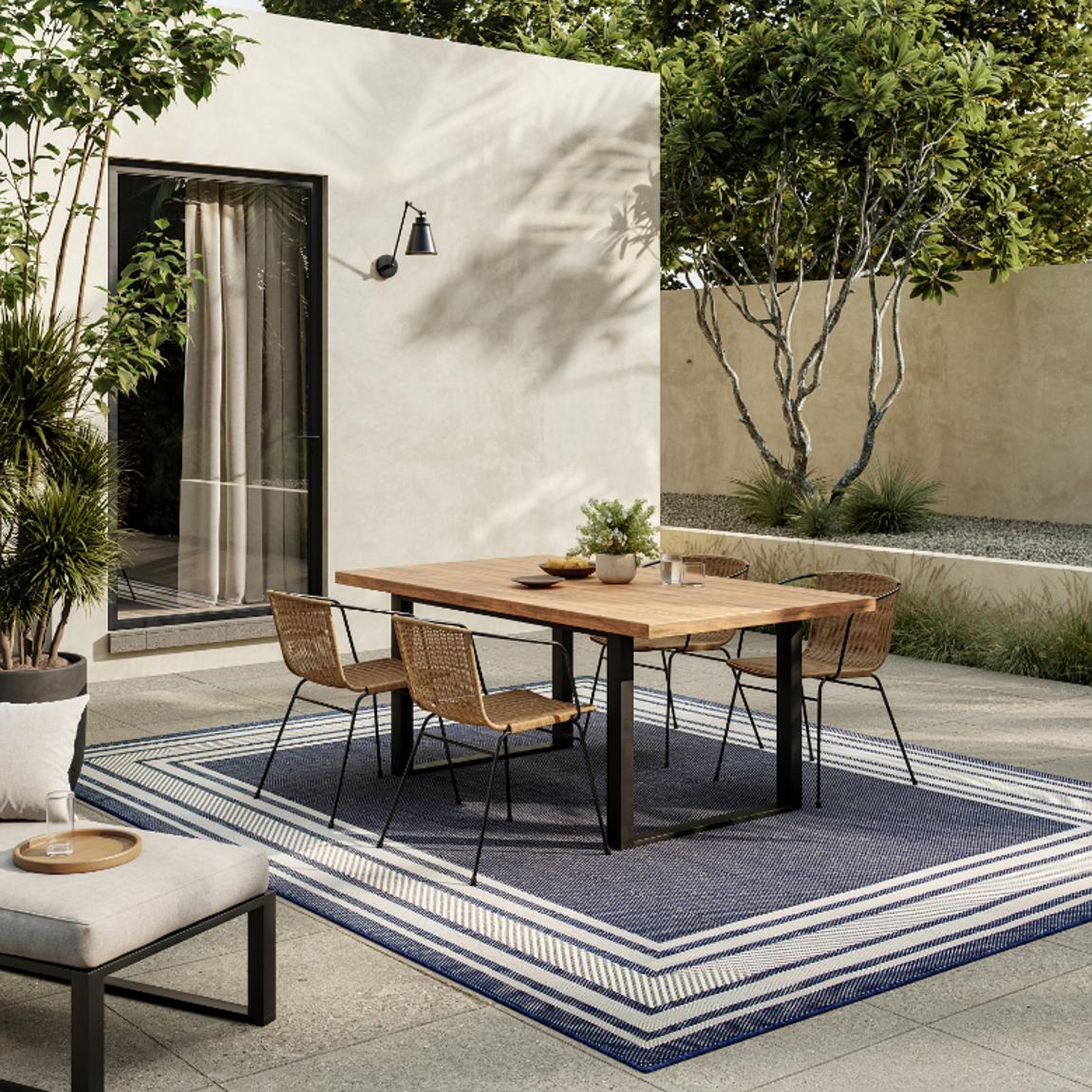 Horizon Indoor Outdoor Rug Navy - 366cm x 274cm main product photo