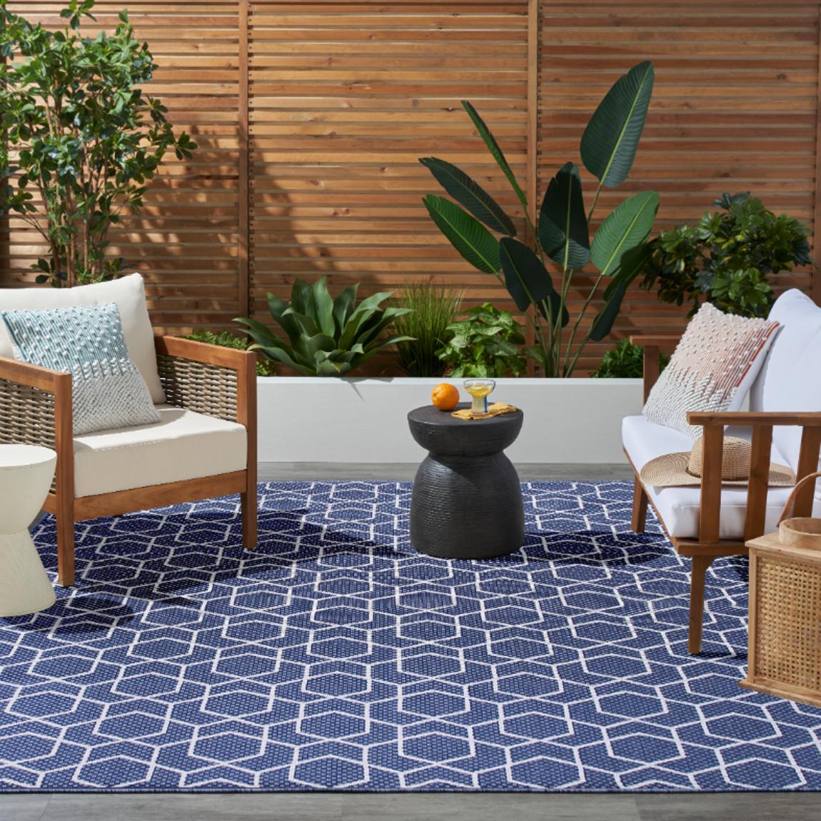 Horizon Indoor Outdoor Rug Navy - 427cm x 305cm main product photo