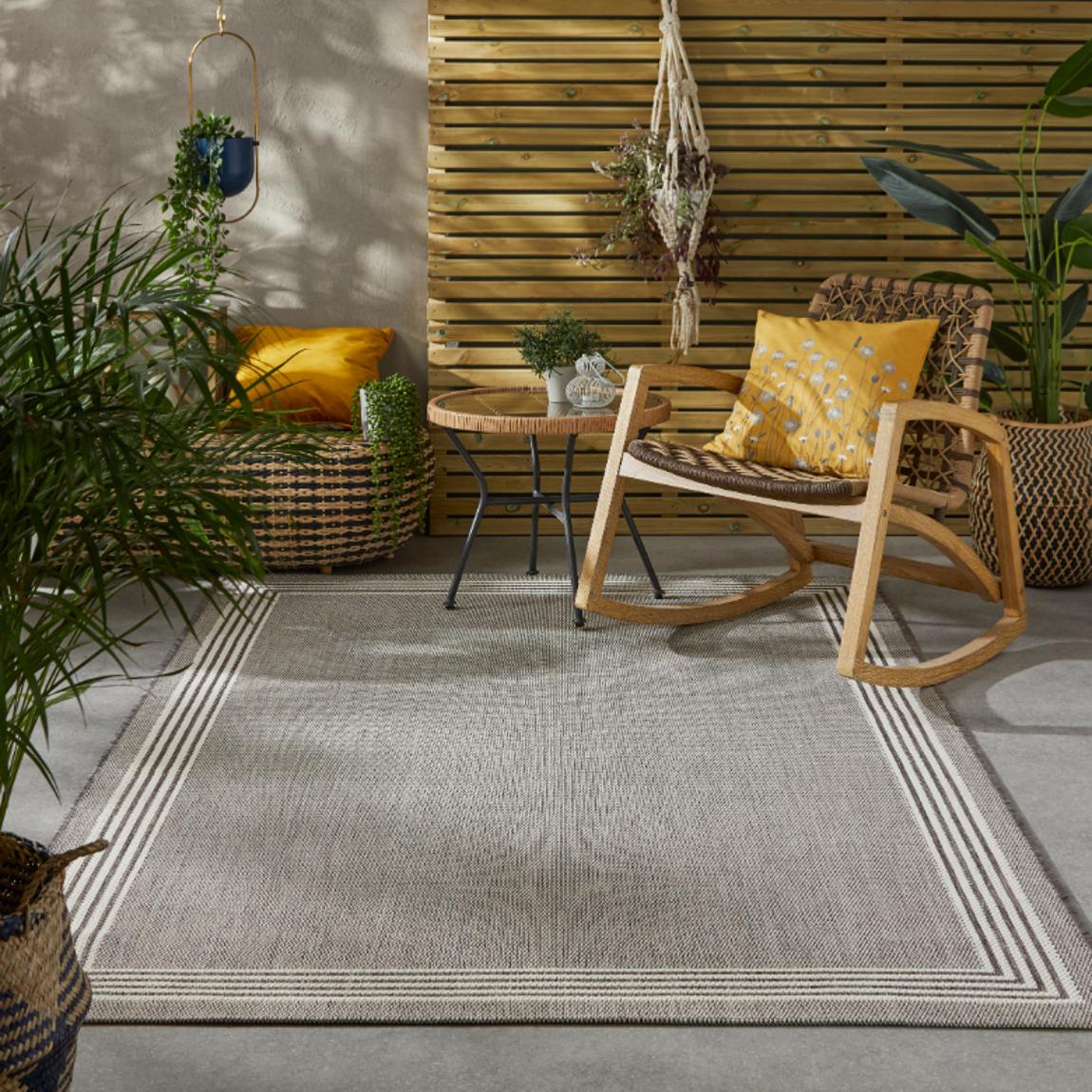 Terrazzo Indoor Outdoor Rug Grey - 230cm x 160cm main product photo