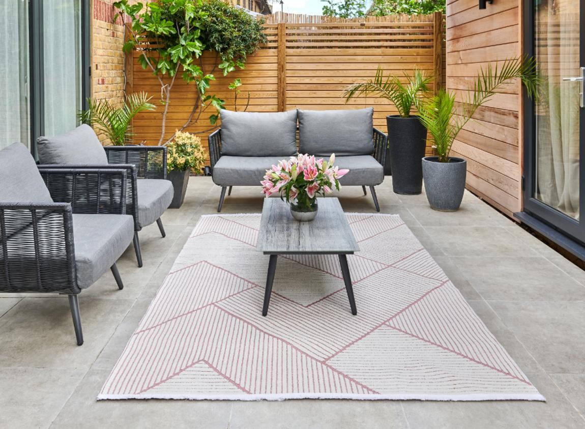 Jazz Indoor Outdoor Rug Rose - 290cm x 190cm main product photo