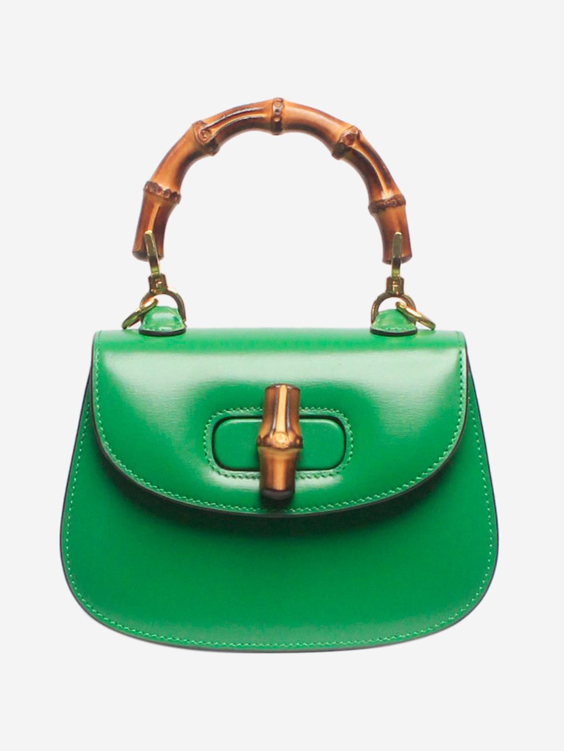 Green bamboo 1947 mini bag main product photo