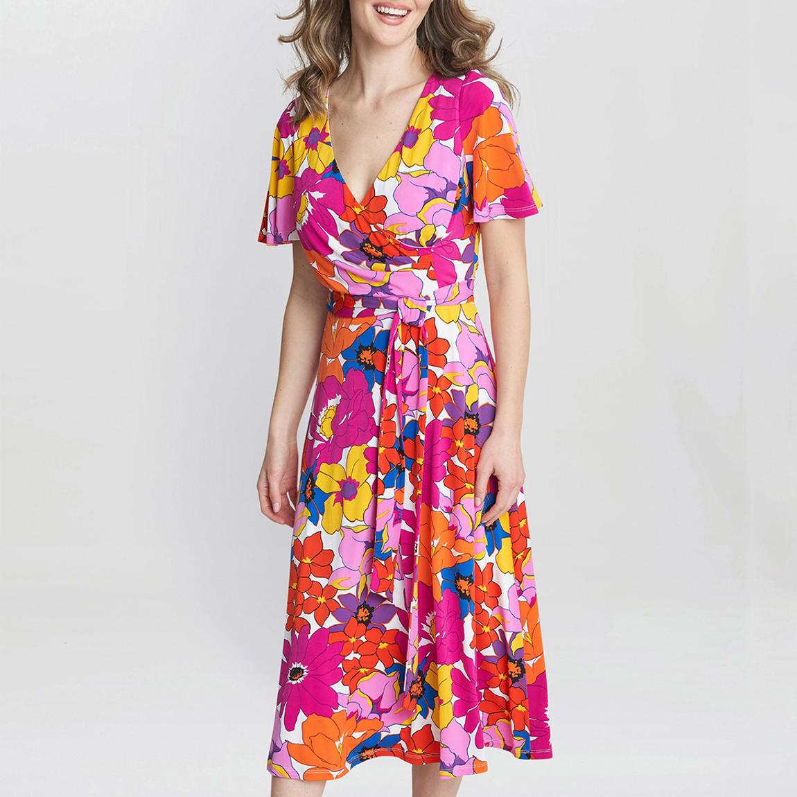 Multi Ellie Fit & Flare Dress main product photo