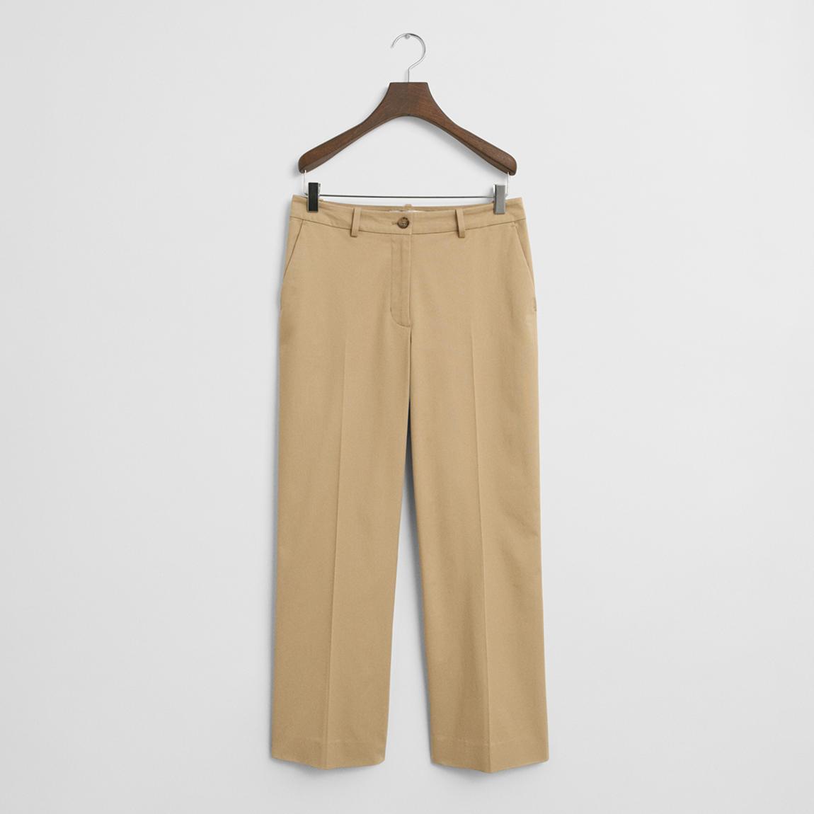 Camel Tailored Cotton Trousers main product photo