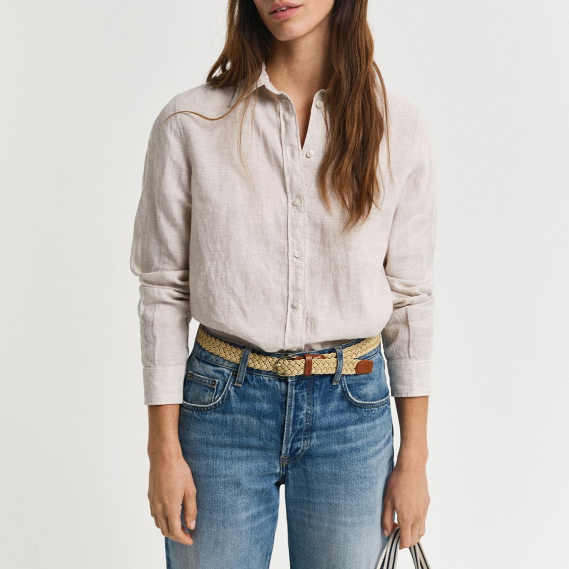 Sand Linen Shirt main product photo