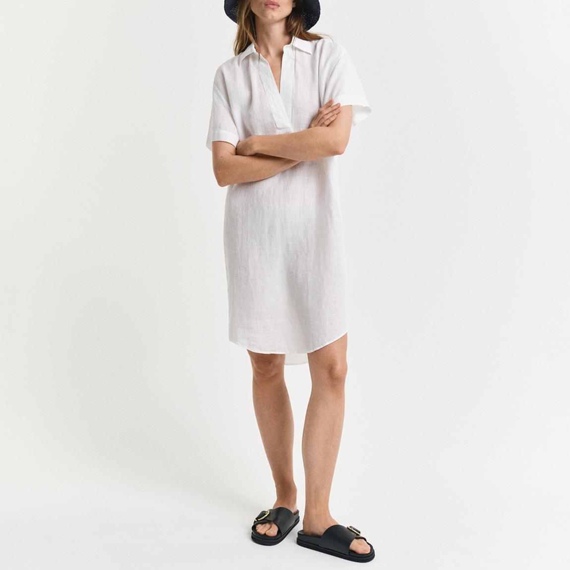 White Linen Caftan main product photo