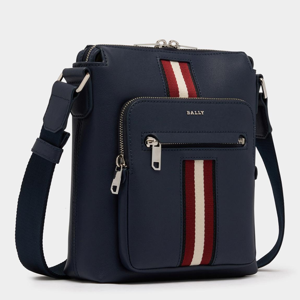 BALLY Navy Blue Harison Crossbody Bag - BrandAlley BALLY Navy Blue Harison Crossbody Bag - BrandAlley