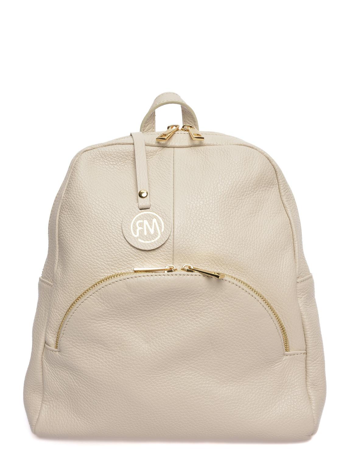 Beige Backpack By Roberta M main product photo
