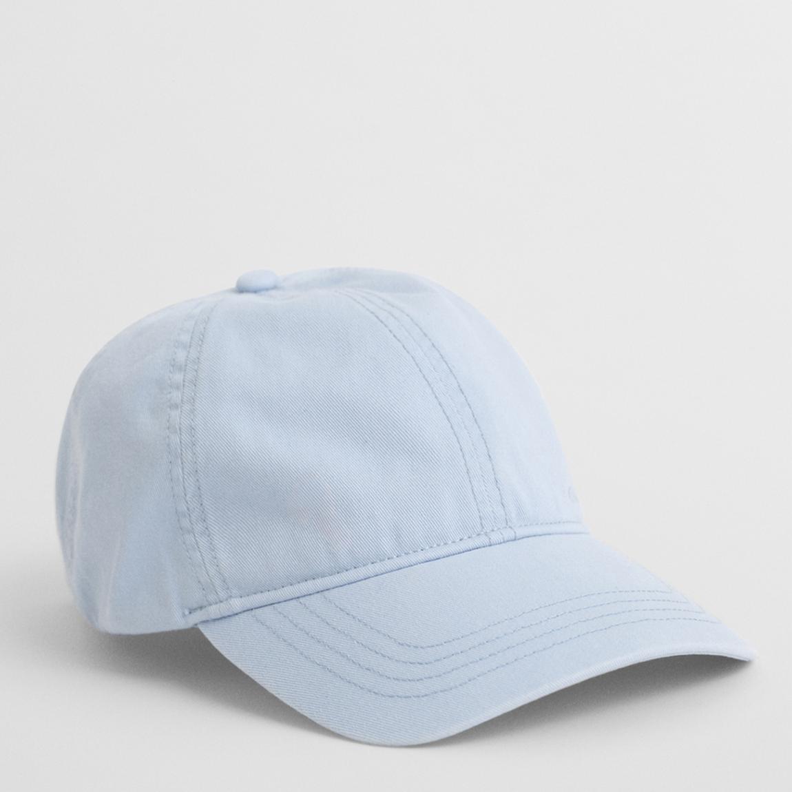 Light Blue Sunfaded Cotton Twill Cap main product photo