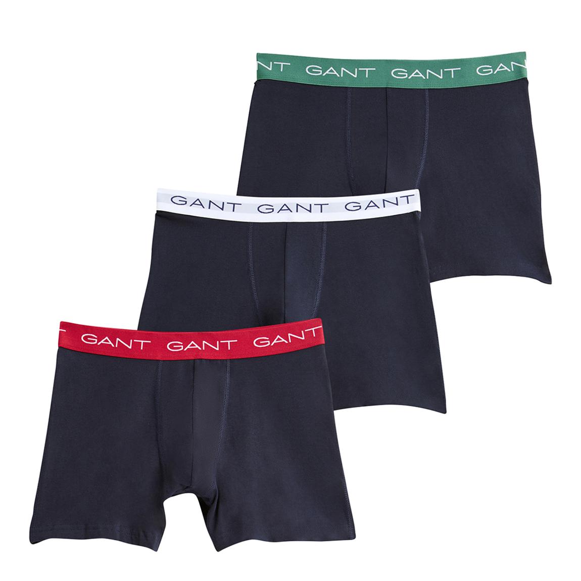 Green 3-Pack Cotton Boxer Brief main product photo