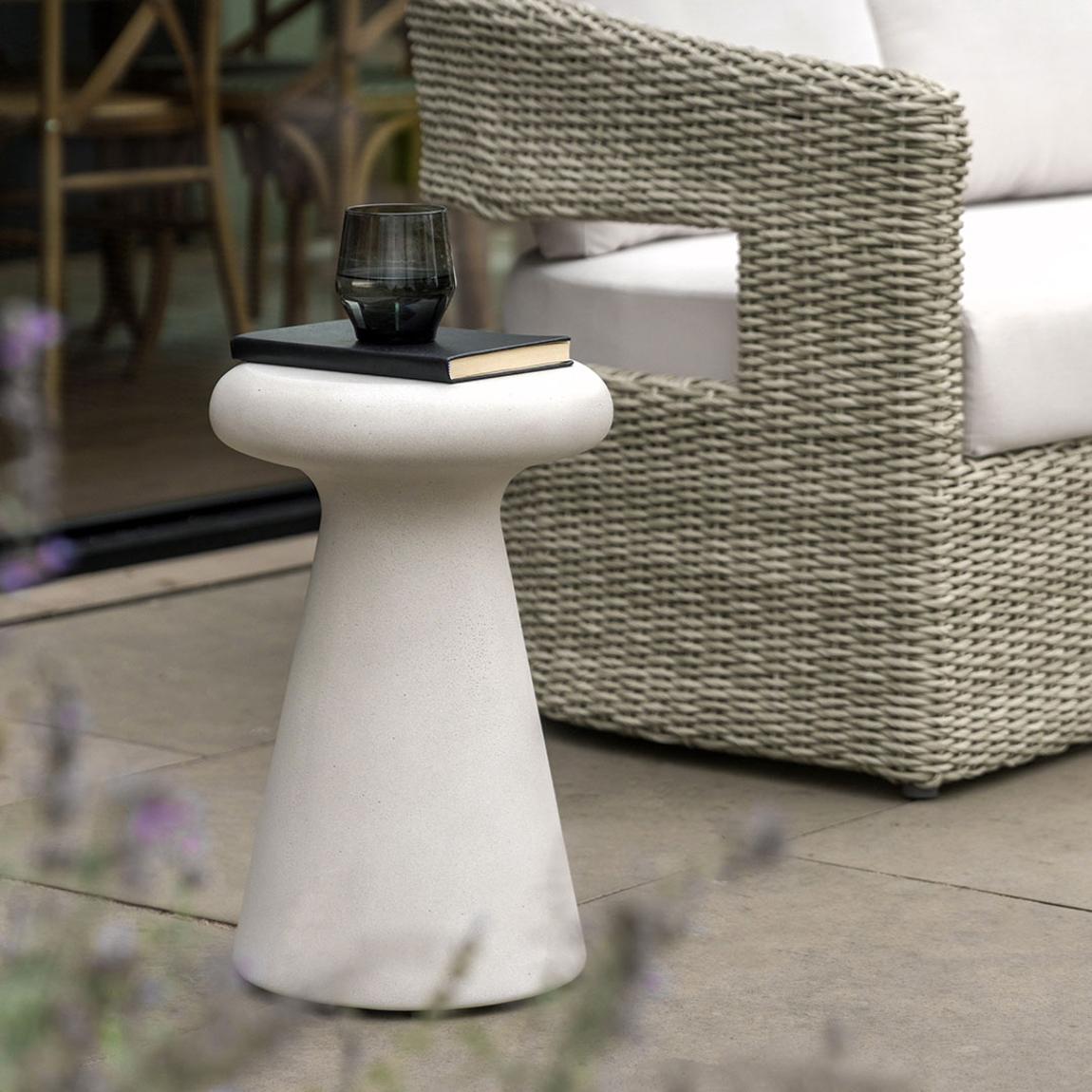 Naro Side Table Concrete 300x300x460mm main product photo