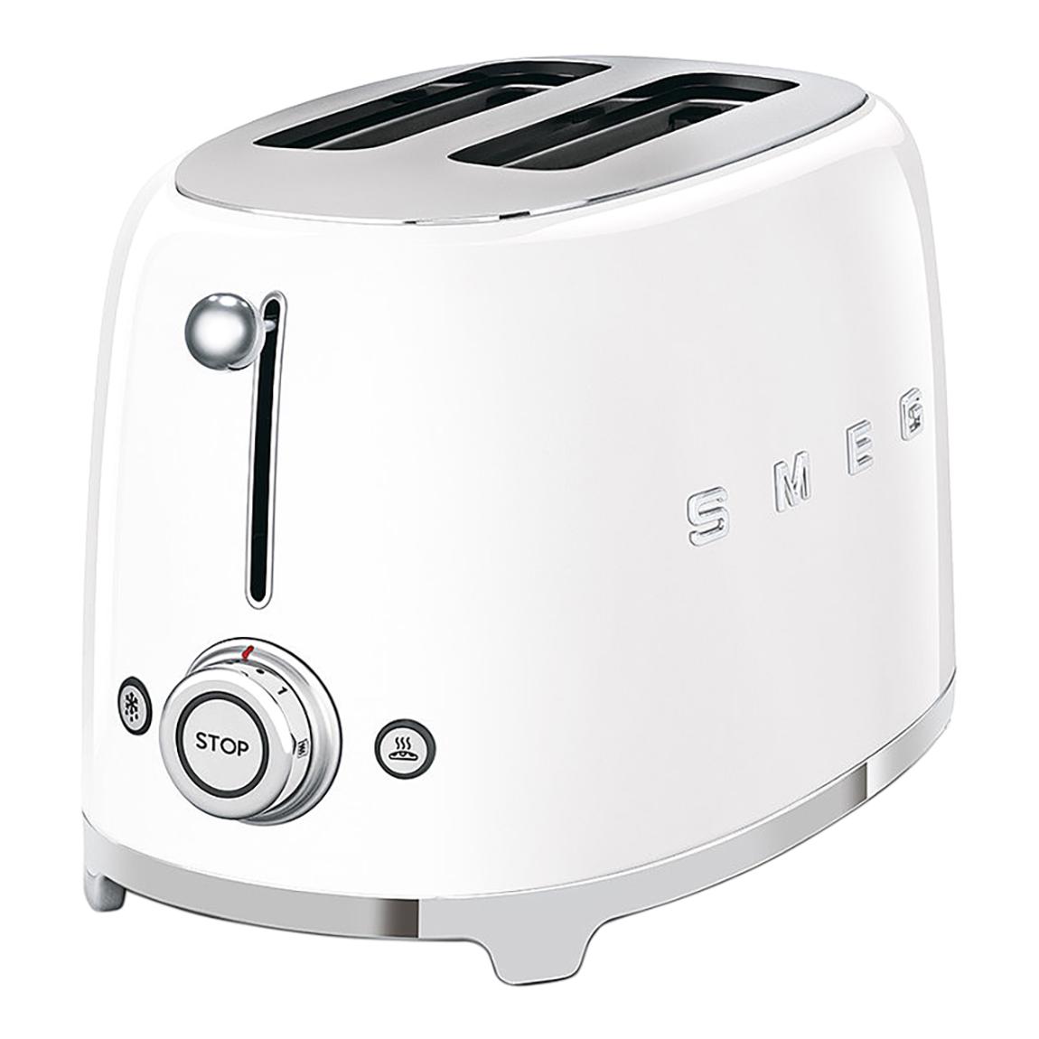 White Two Slot Toaster main product photo