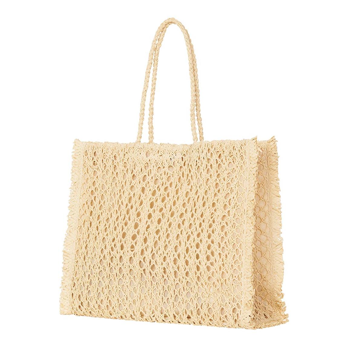 Natural Paper Crochet Bag main product photo