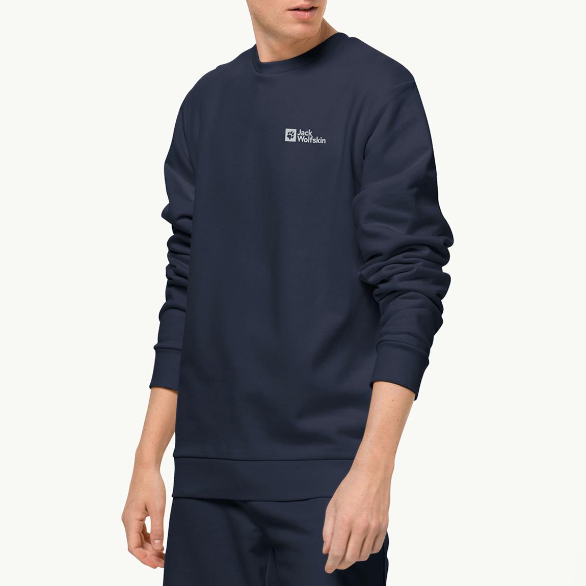 Navy Crew Neck Sweater main product photo