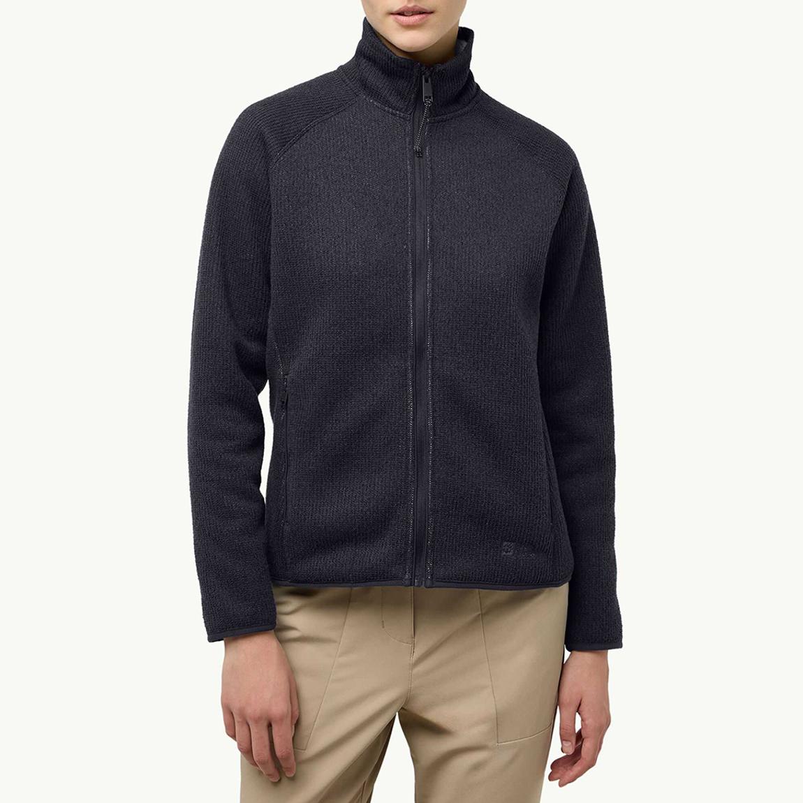 Navy Kaminfeuer Fleece Jacket main product photo