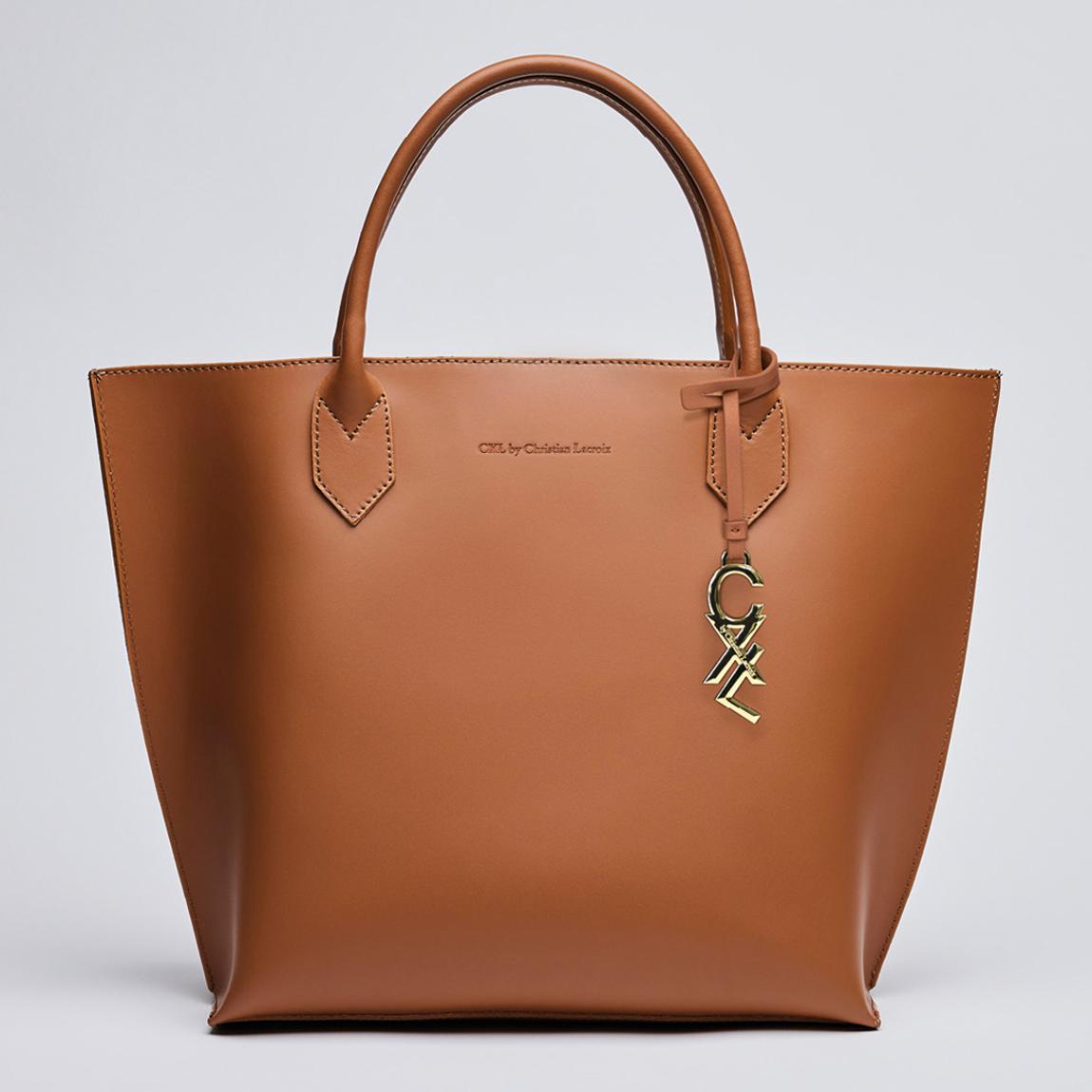 Cognac Leather Handbag George V main product photo