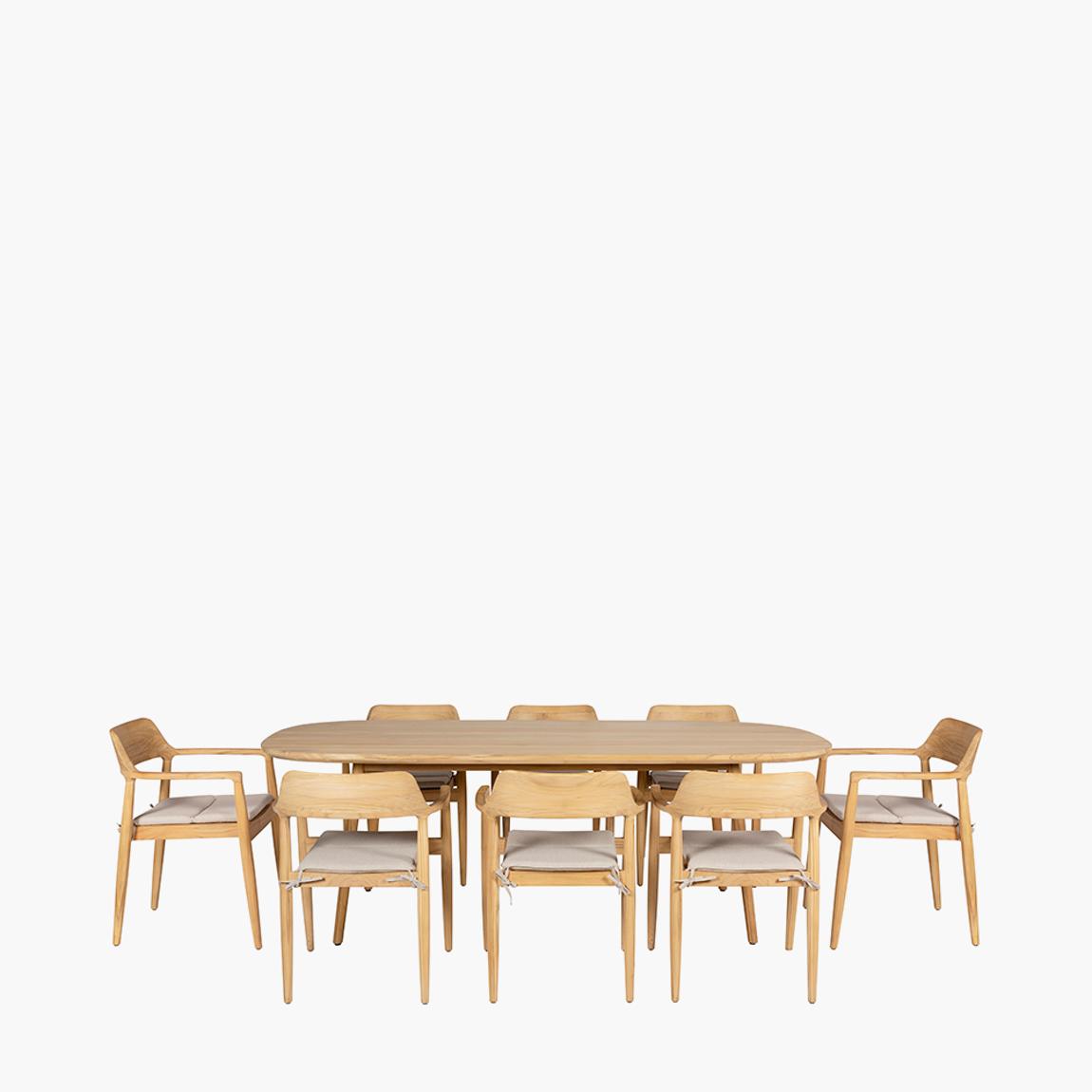 Salita Outdoor 8 Seater Dining Set main product photo