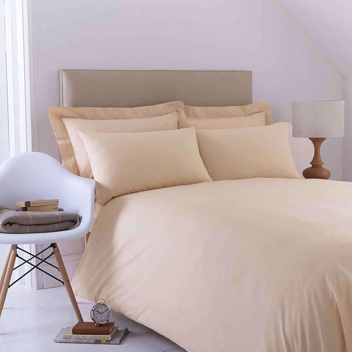 Poetry Plain Dye King Biscuit Duvet Cover Set main product photo