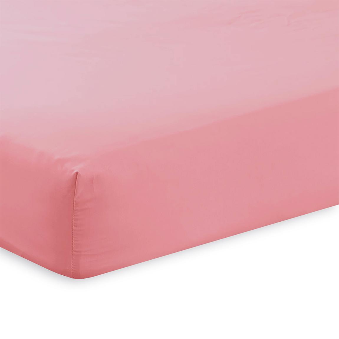Charlotte Thomas Poetry Plain Single Fitted Sheet - Dusky Pink main product photo