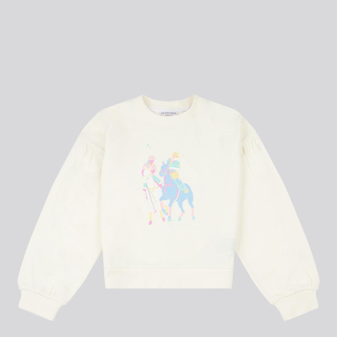 Girl's White Diamond Quilt Jacket main product photo